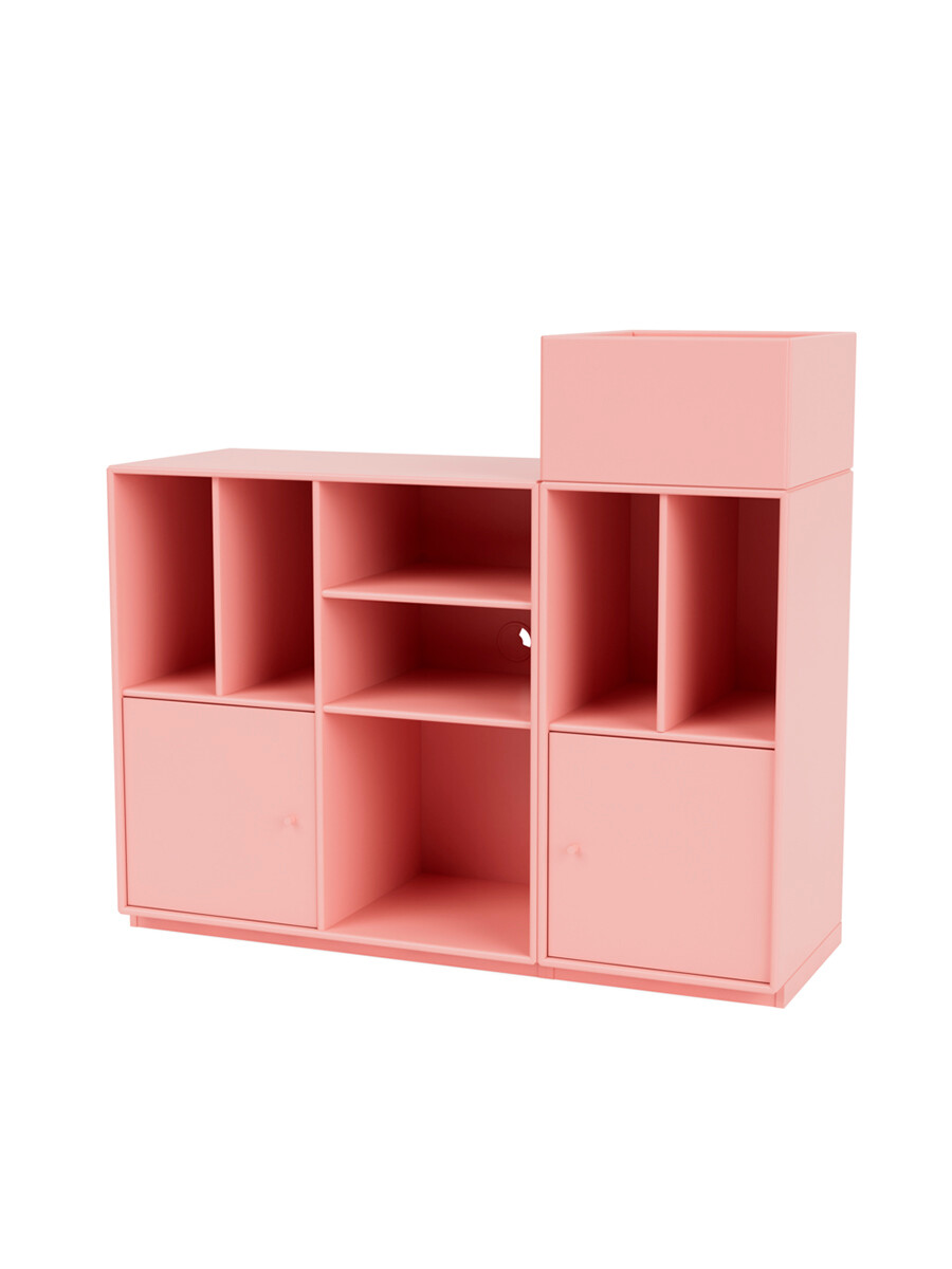 Spin III Modul fra Montana (Ruby, Inkl. sokkel 3 cm)