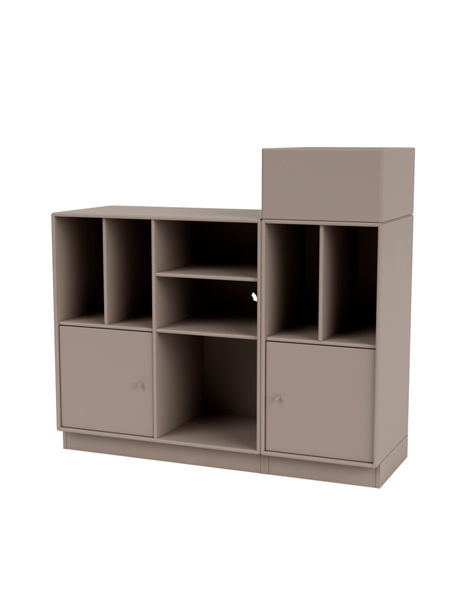 Spin III Modul fra Montana (Truffle, Inkl. sokkel 7 cm)