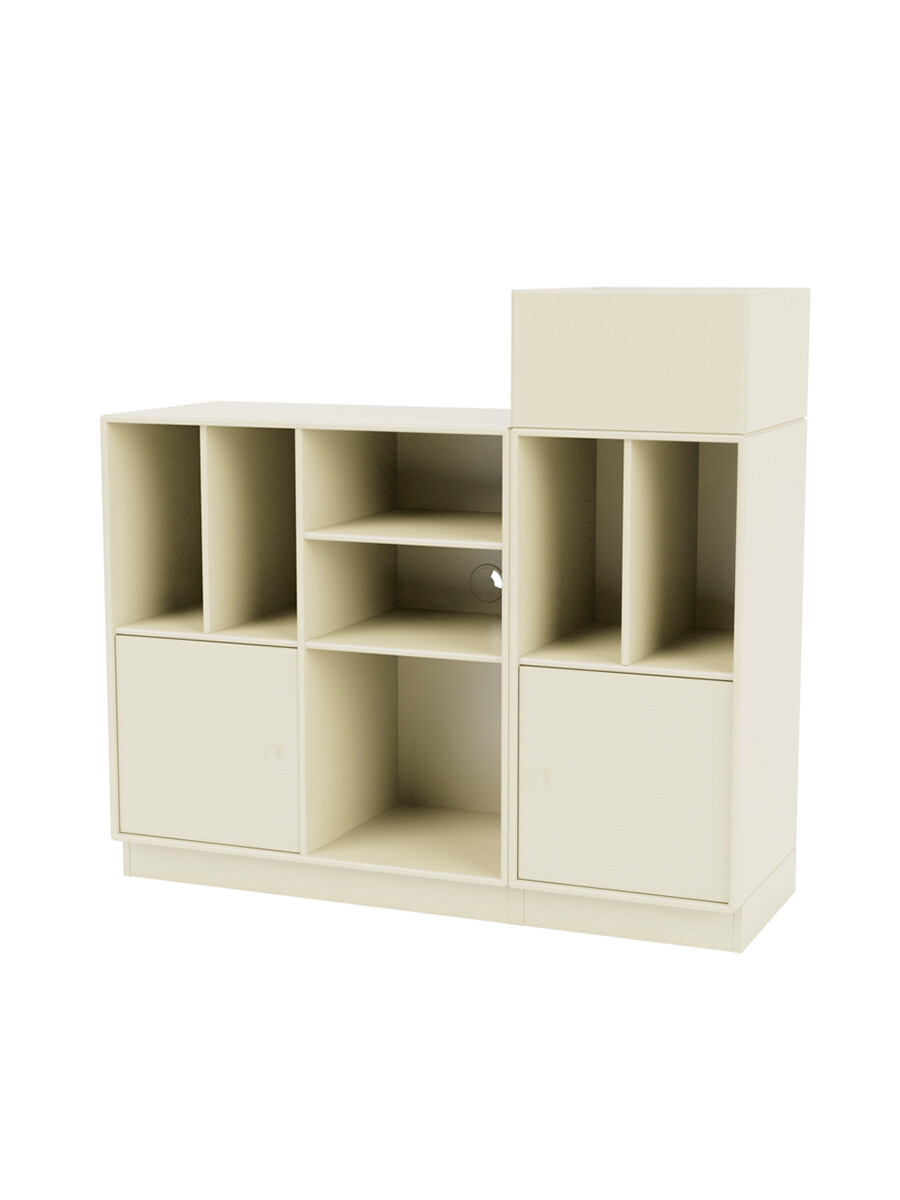 Spin III Modul fra Montana (Vanilla, Inkl. sokkel 7 cm)