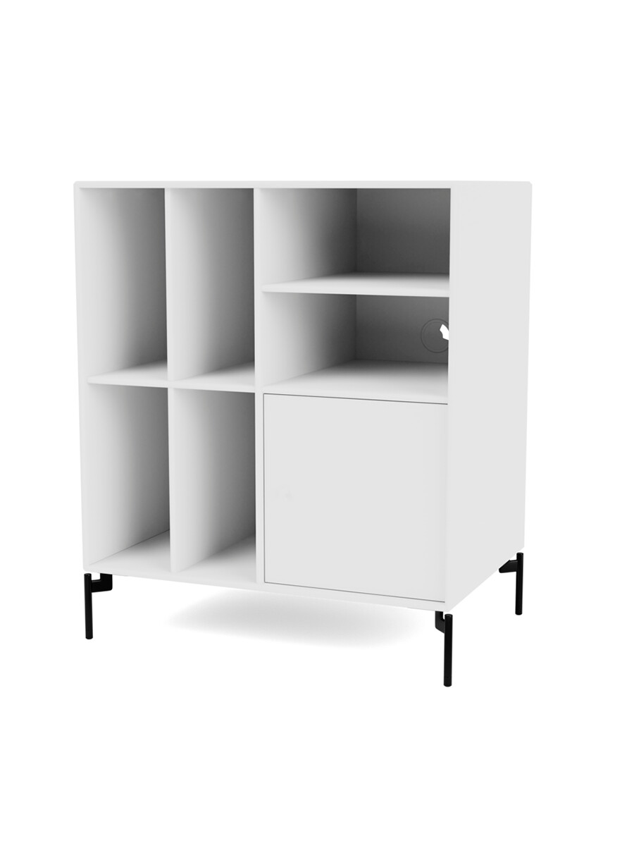 Spin II Modul fra Montana (New white, Inkl. ben - black)