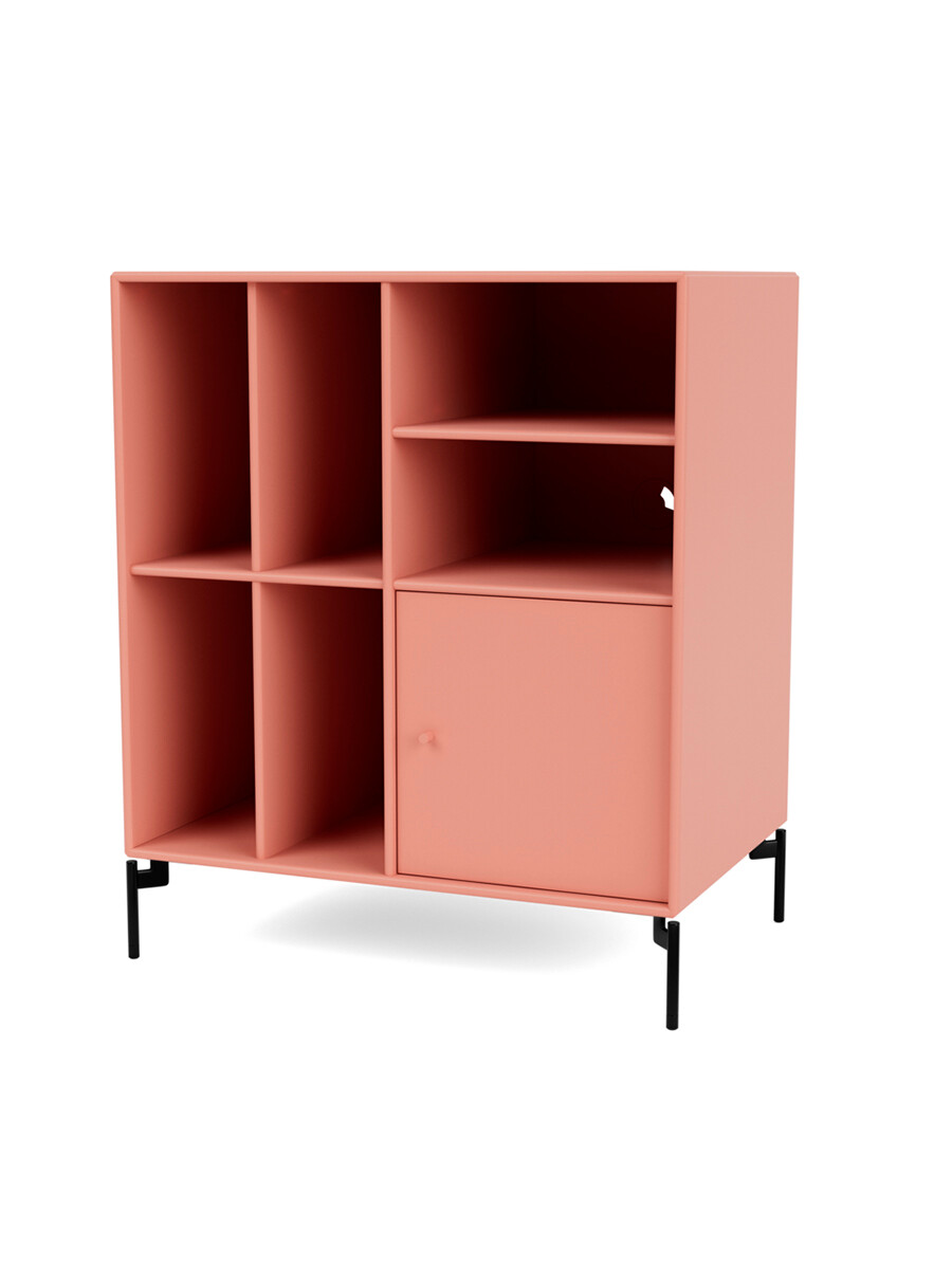 Spin II Modul fra Montana (Rhubarb, Inkl. ben - black)