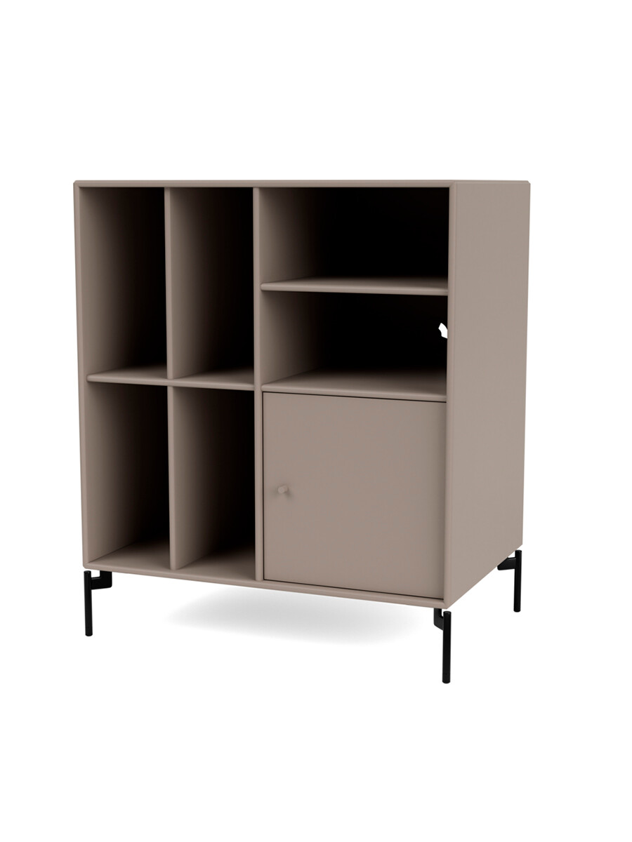 Spin II Modul fra Montana (Truffle, Inkl. ben - black)