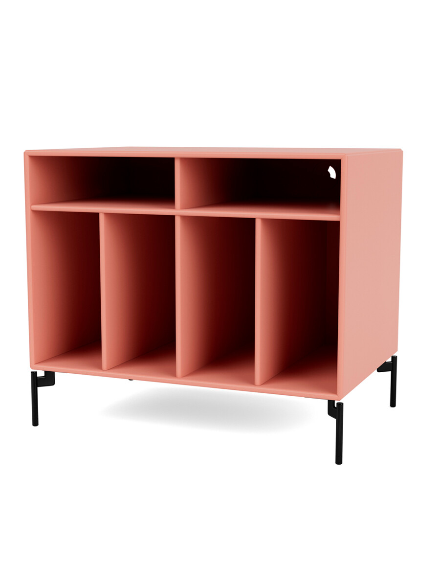 Spin I Modul fra Montana (Rhubarb, Inkl. ben - black)