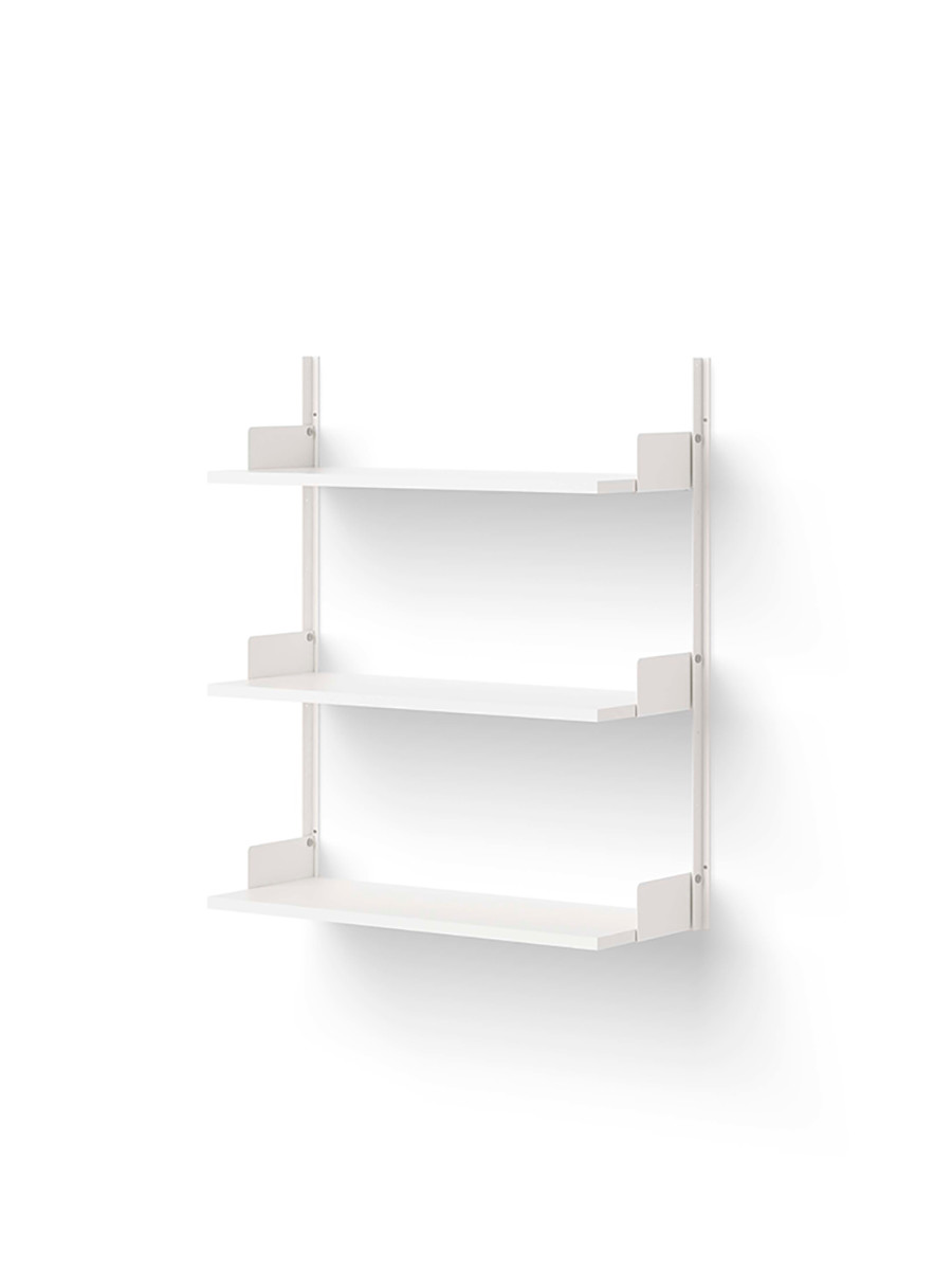 Wall Shelf 900 fra New Works (Hvid/hvid)