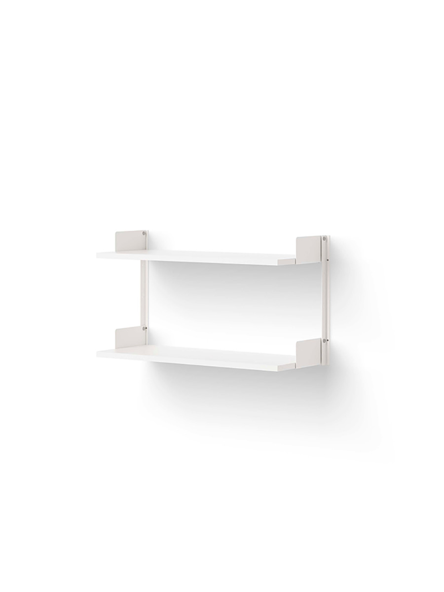 Wall Shelf 450 fra New Works (Hvid/hvid)
