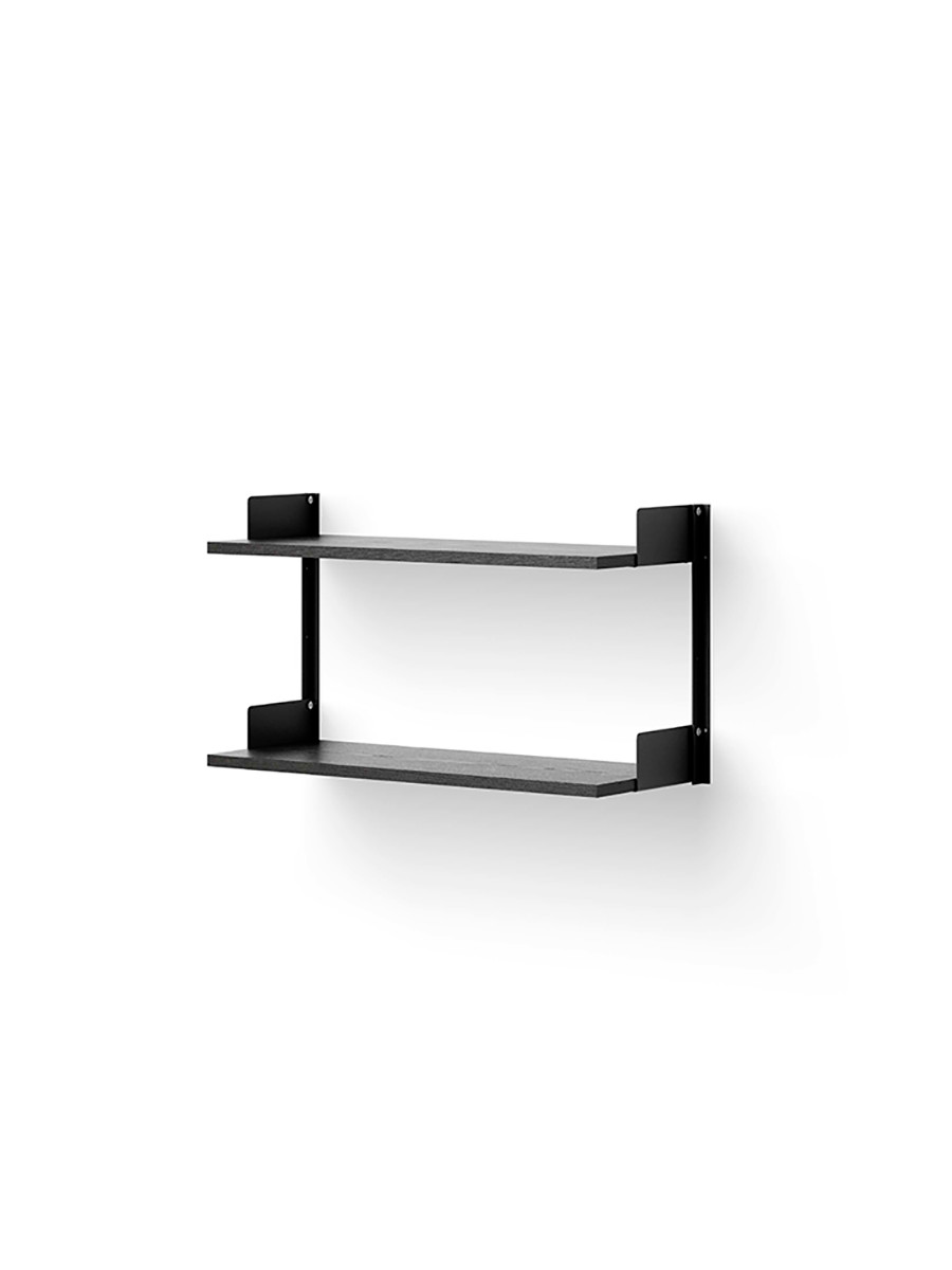 Wall Shelf 450 fra New Works (Sort/sort)