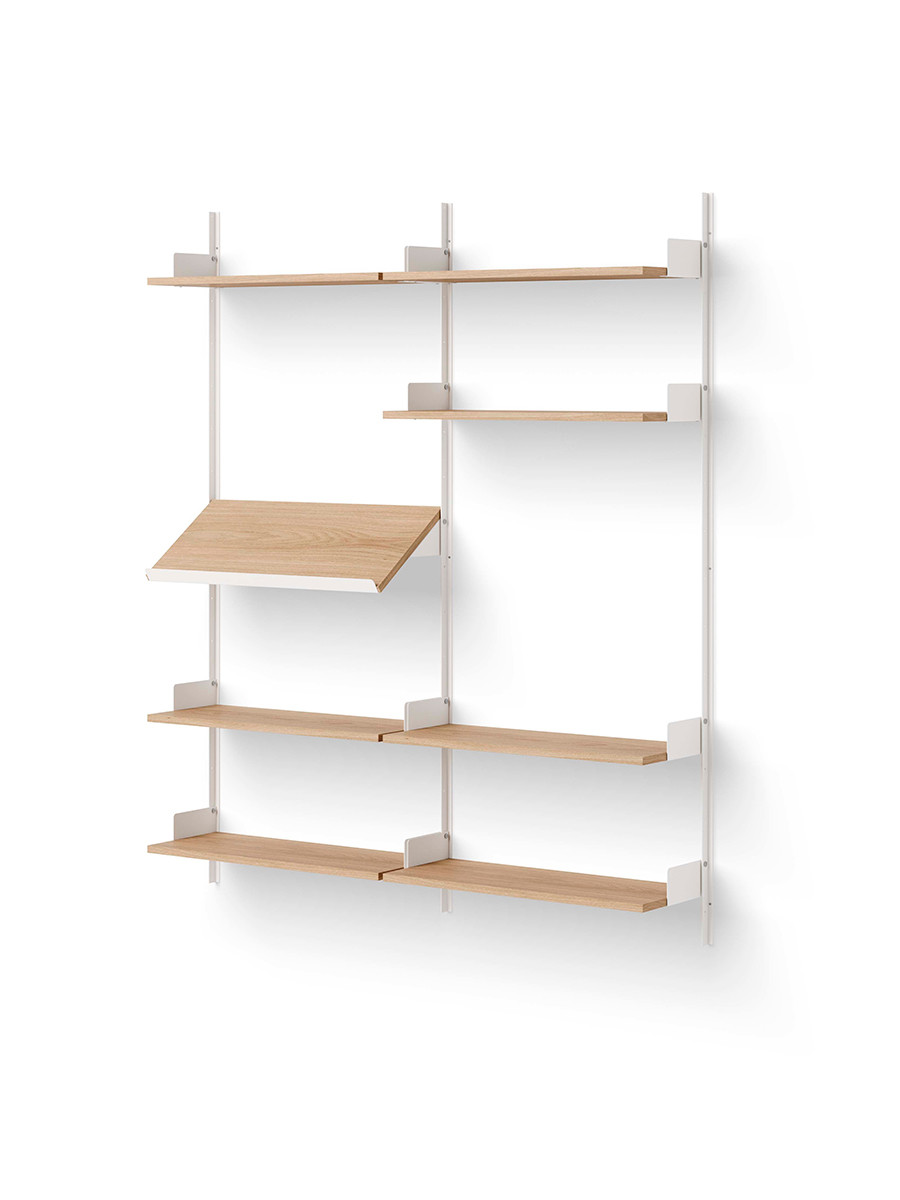 Living Shelf fra New Works (Eg/hvid)