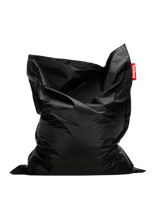 Original nylon sækkestol fra Fatboy (Black)