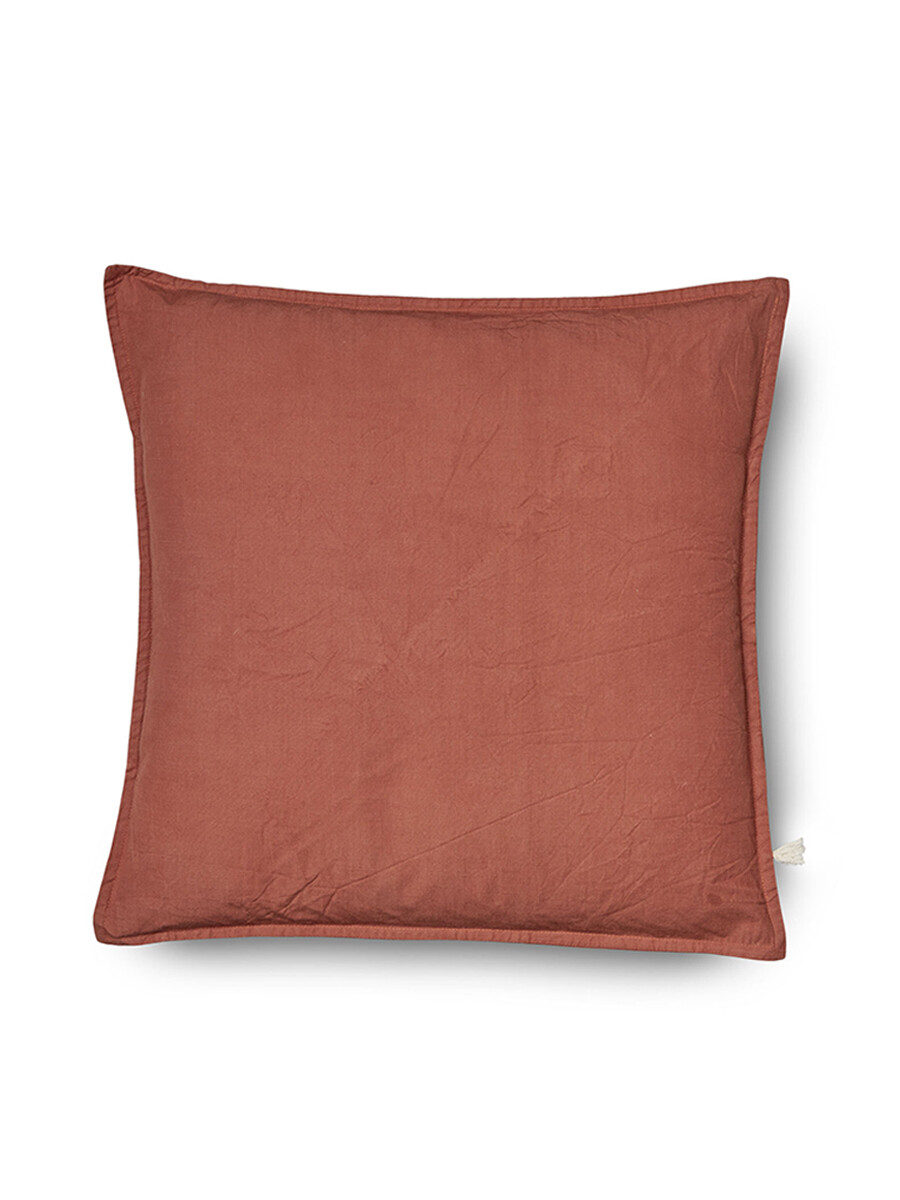Cotton Slub Pude fra Aiayu (Terracotta)