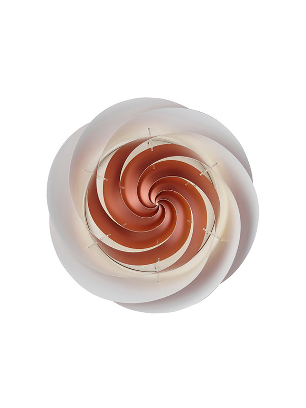 Swirl Loft/væglampe, kobber fra Le Klint (Kobber, Small)