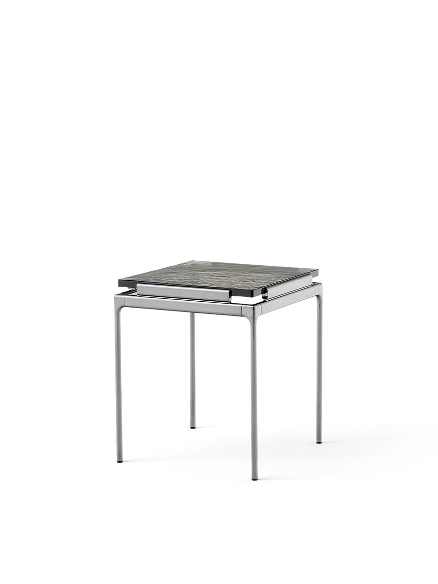 Sett LN11 Sidebord, smoked glass/chrome fra &Tradition