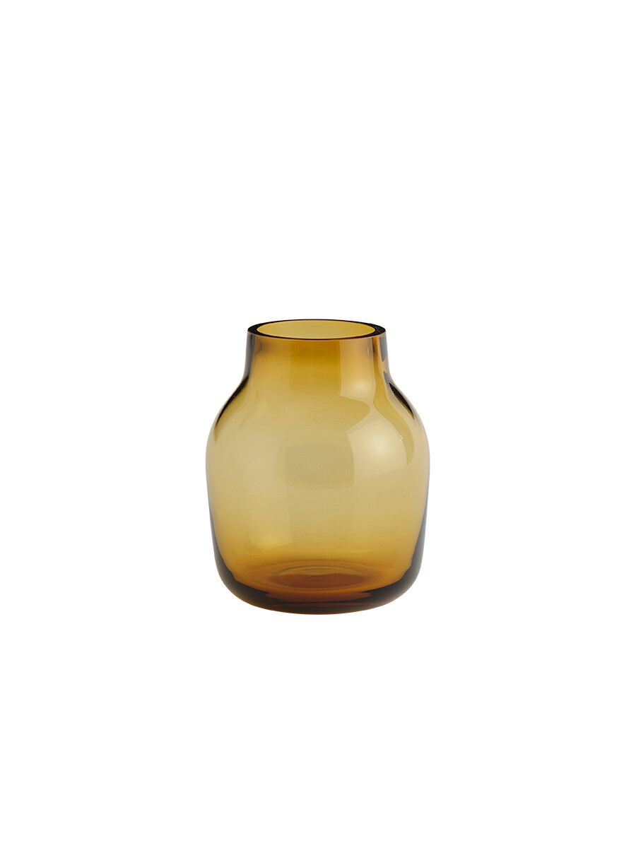 Silent Vase, Ø 11 cm fra Muuto (Burnt orange)