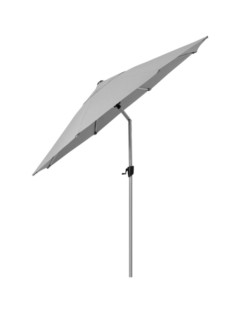 Sunshade parasol med tilt light grey fra Cane-line