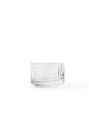 Billede af Fyrfadsstage i klar glas fra Lyngby Porcelæn (Small , Klar)