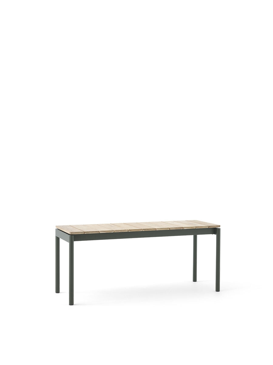 Ville AV27 Havebænk, 110×40 fra Andtradition (Bronze Green)