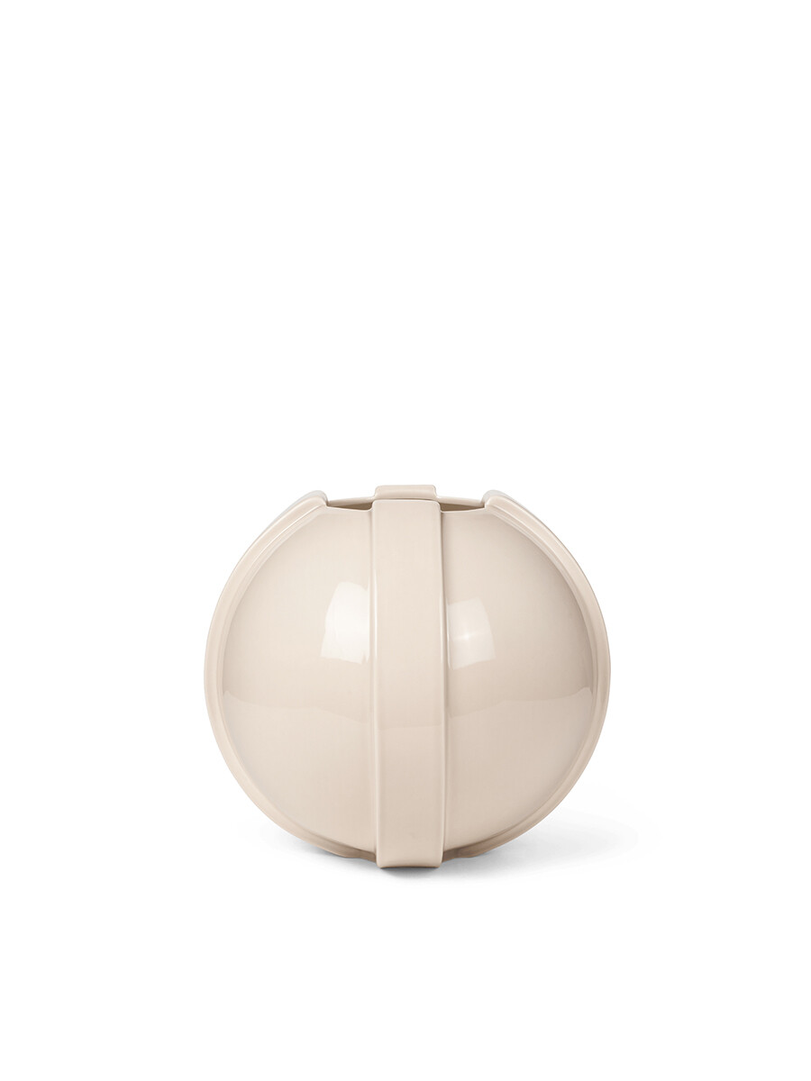 Vinci Vase 01, ivory fra Louise Roe