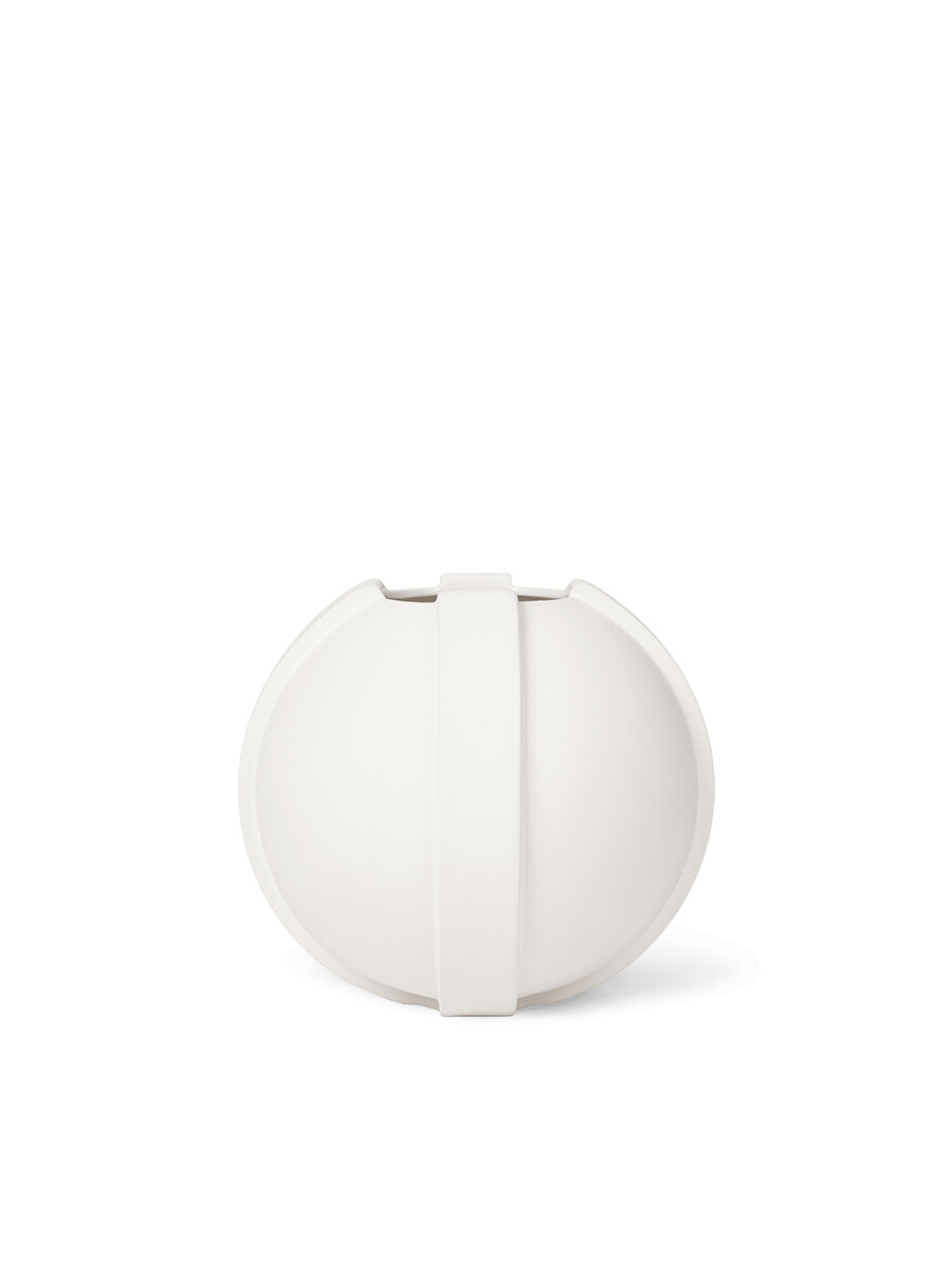 Vinci Vase 01, raw white fra Louise Roe
