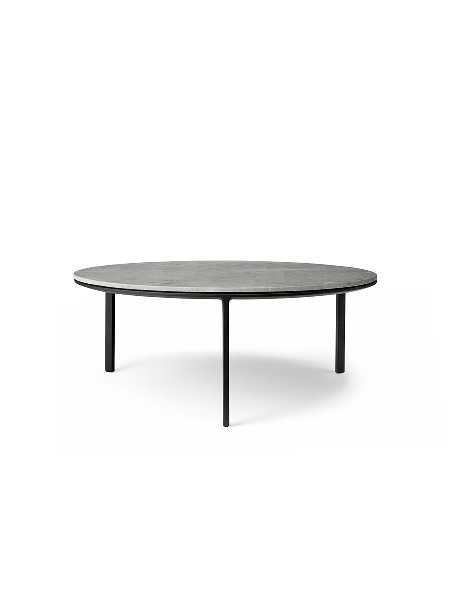 Sofabord Ø90 fra Vipp (Sky Grey marmor)