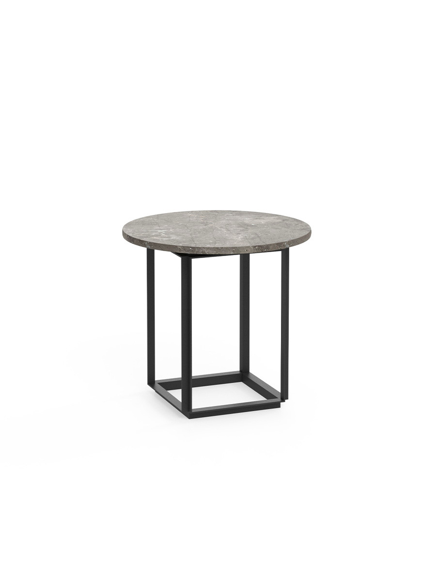 Florence sidebord Ø50, Gris Du Marais fra New Works