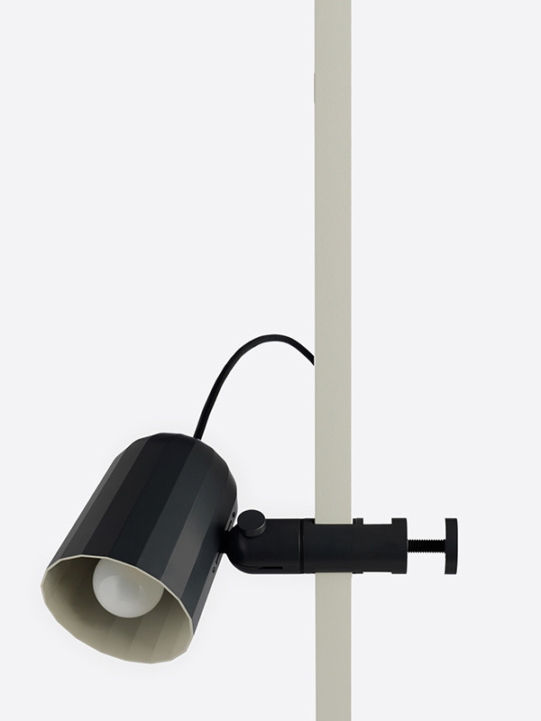 Billede af Noc Clamp lampe fra Hay (Mørk grå)