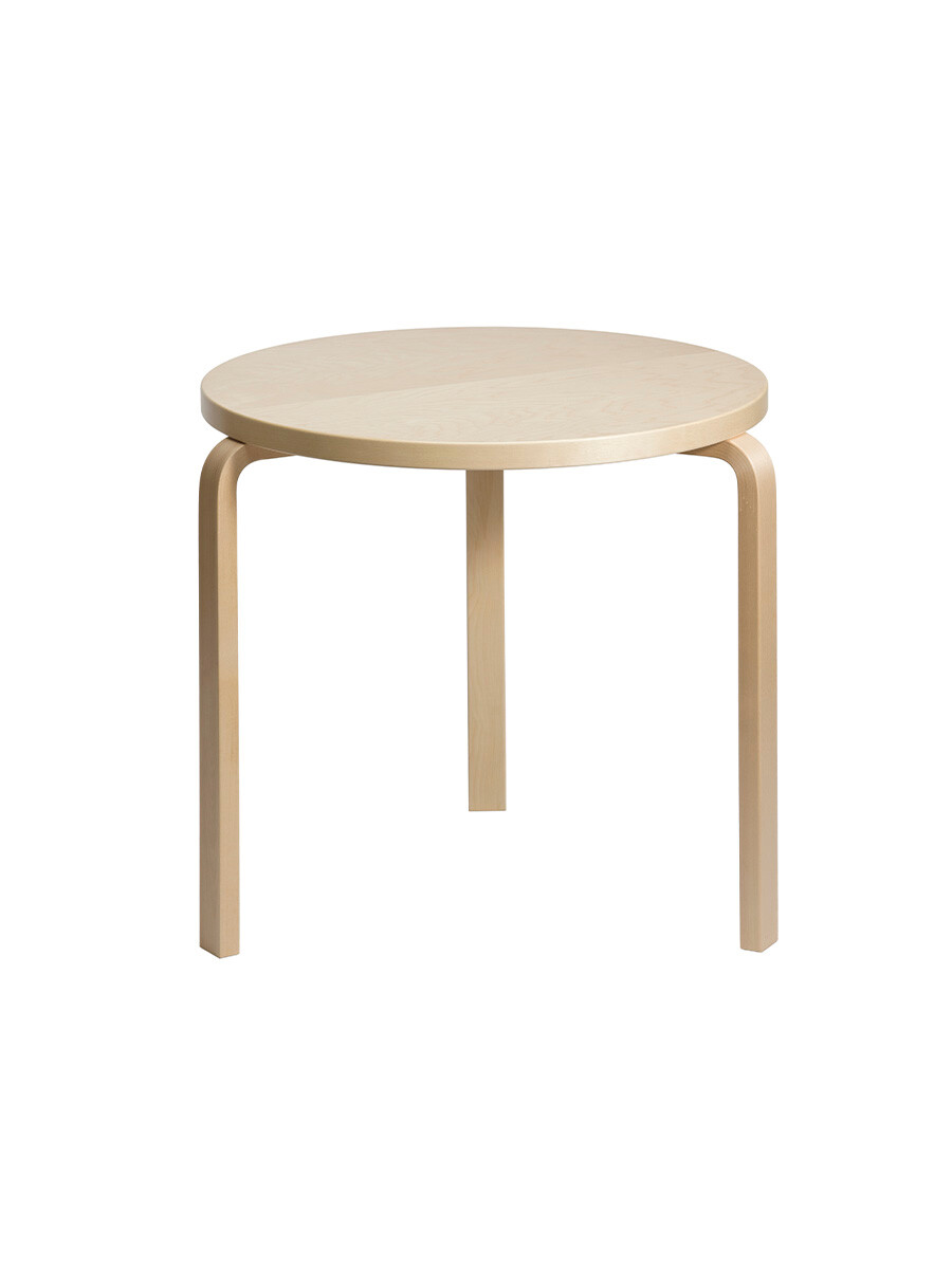 Billede af Aalto Table Round, Ø75 cm fra Artek (Birk)