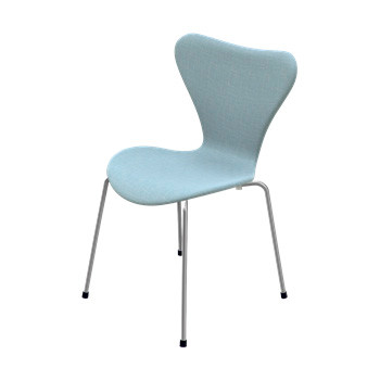 Billede af 3107 Serie 7, fuldpolstret af Arne Jacobsen (Remix, 823 Lys blå)