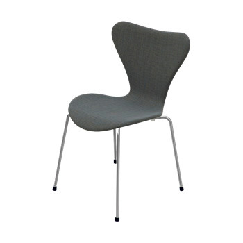 Billede af 3107 Serie 7, fuldpolstret af Arne Jacobsen (Remix, 852 Rust blue)
