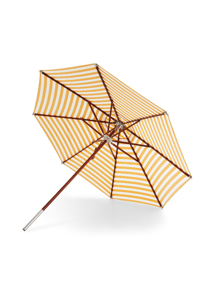 Skagerak Atlantis parasol Ø330, Golden Yellow Stripes fra Fritz Hansen