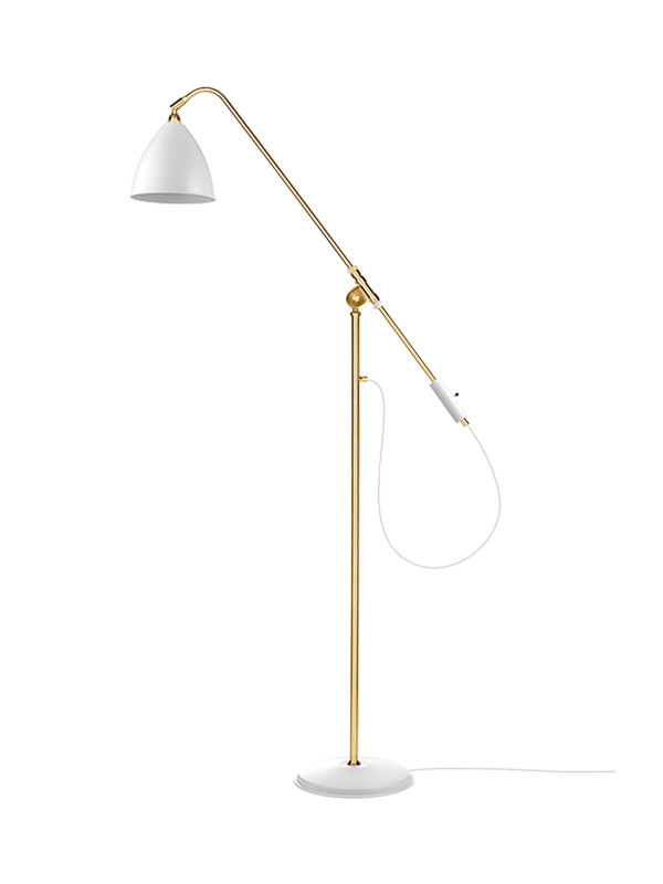 Bestlite BL4 Gulvlampe fra GUBI (Mathvid/messing)