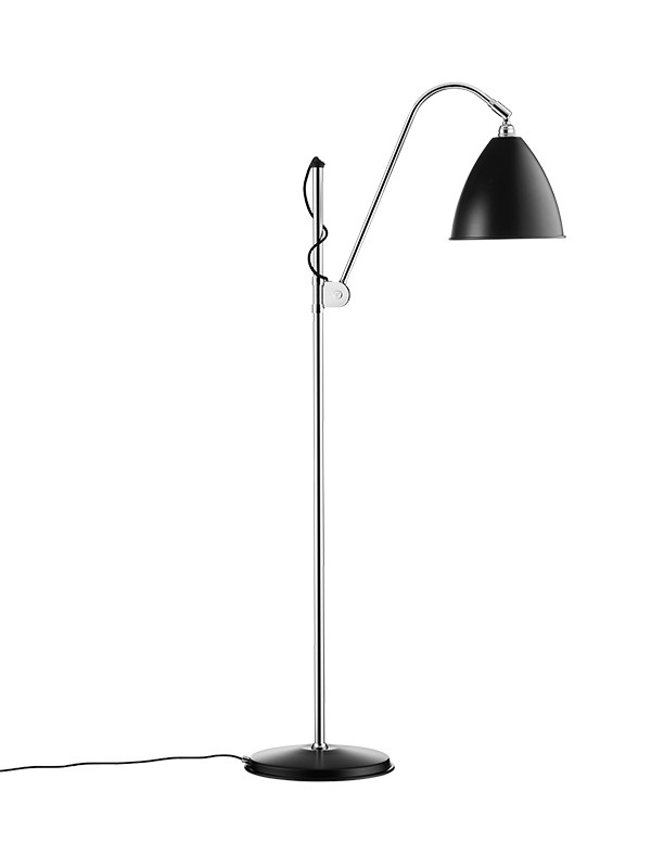Bestlite BL3M Gulvlampe fra GUBI (Sort/krom)