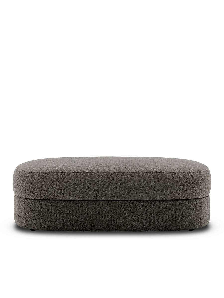 Covent Pouf, large fra New Works (Dark Taupe)