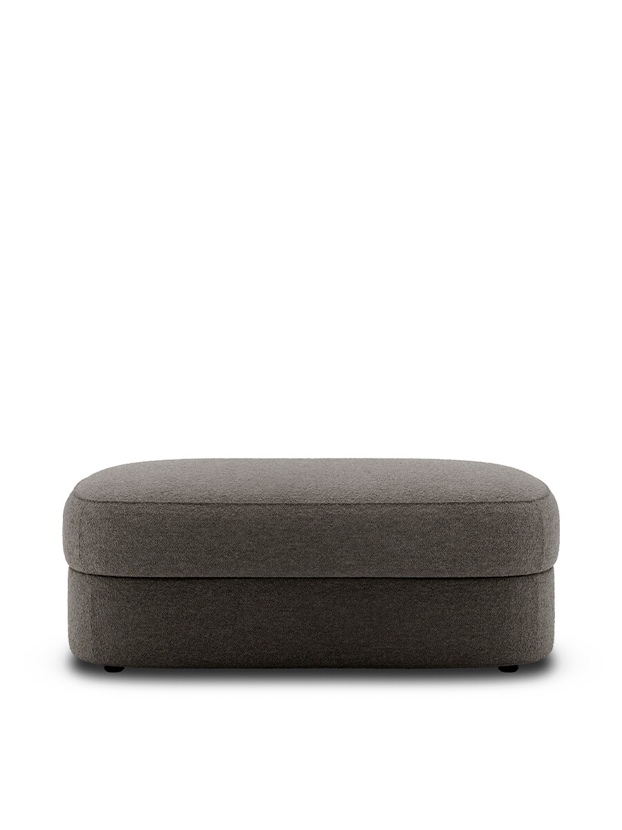 Covent Pouf, medium fra New Works (Dark Taupe)