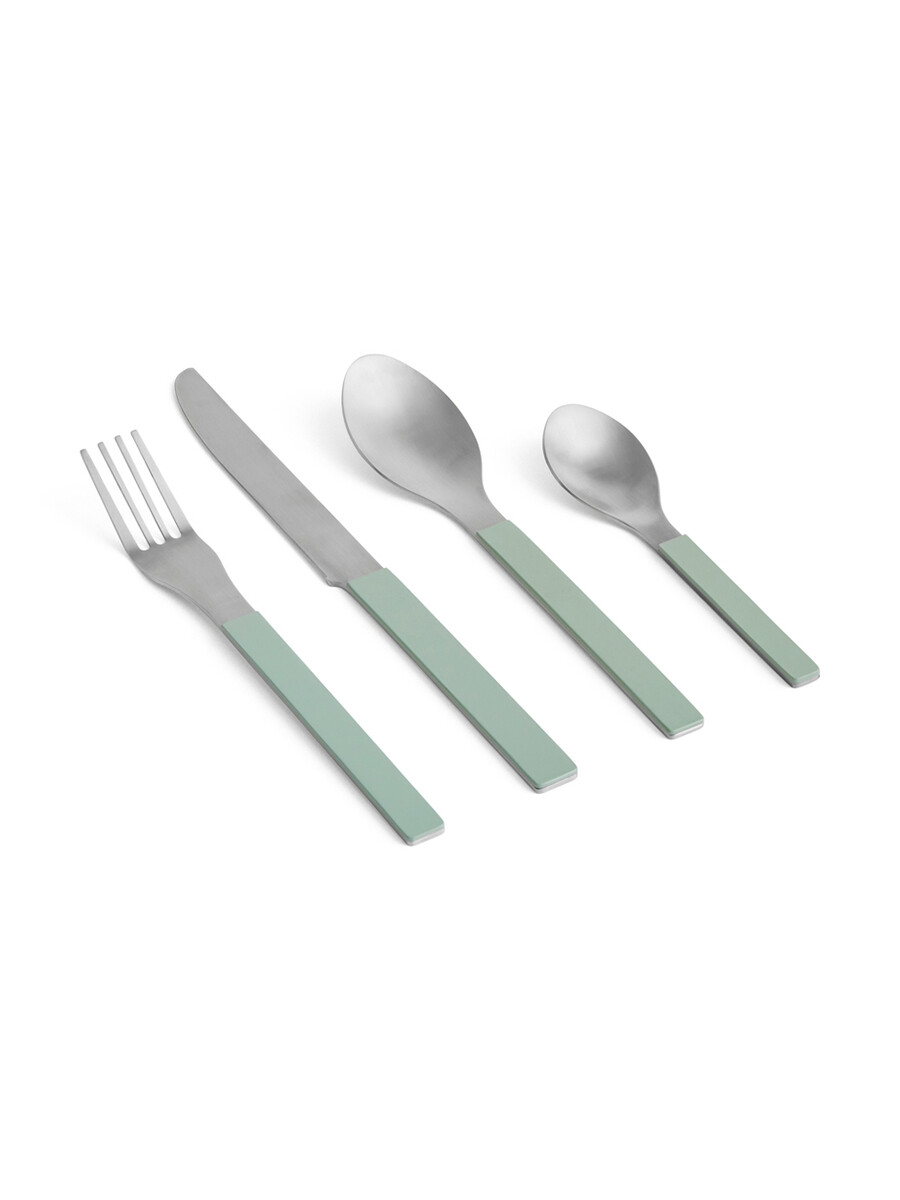 MVS Cutlery Set of 4, green fra Hay