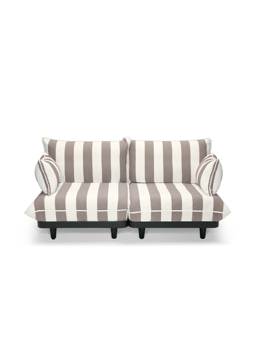 Paletti lounge sofa fra Fatboy (Stripe Cacao)