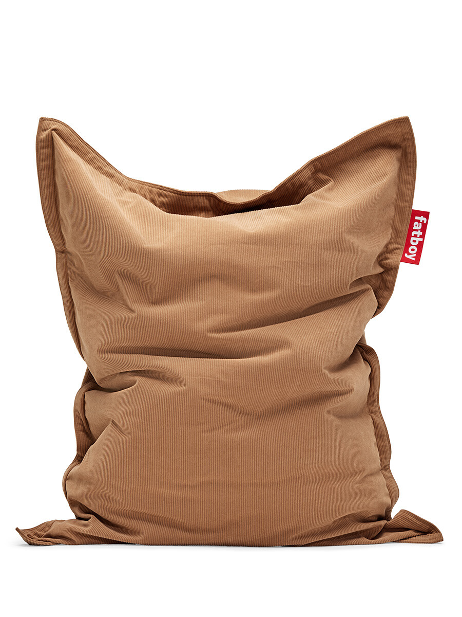 Recycled Original Slim Cord sækkestol fra Fatboy (Teddybear)