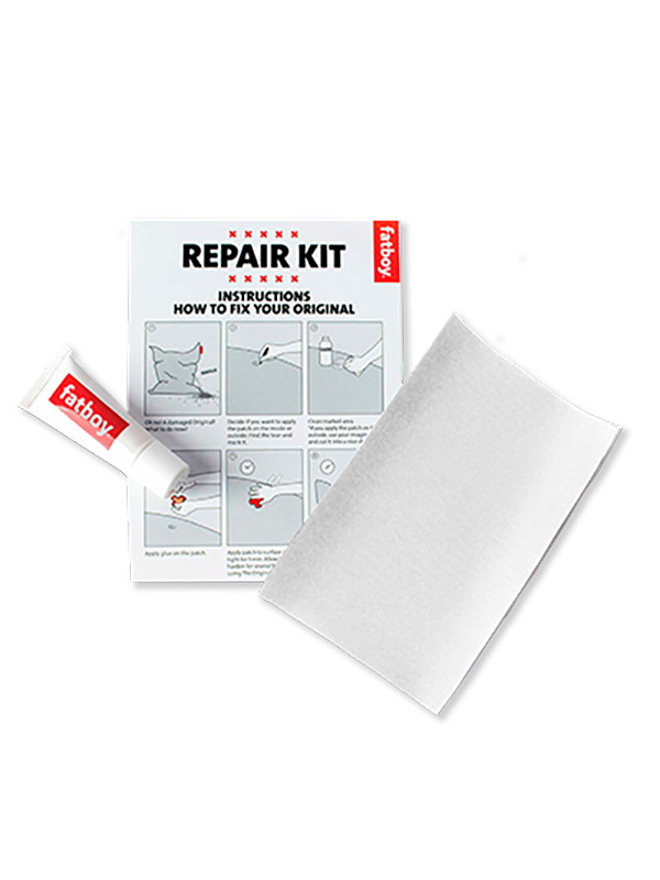 Repair kits til nylon sækkestol fra Fatboy (White)