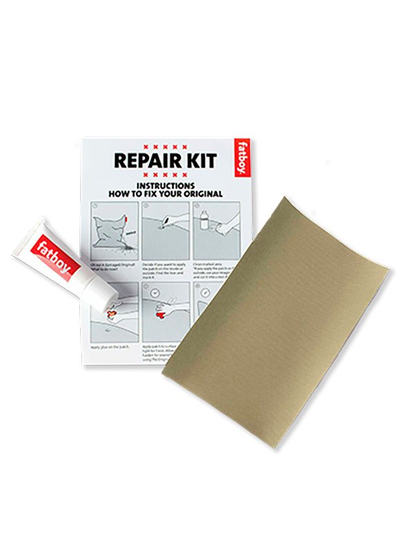 Repair kits til nylon sækkestol fra Fatboy (Sand)