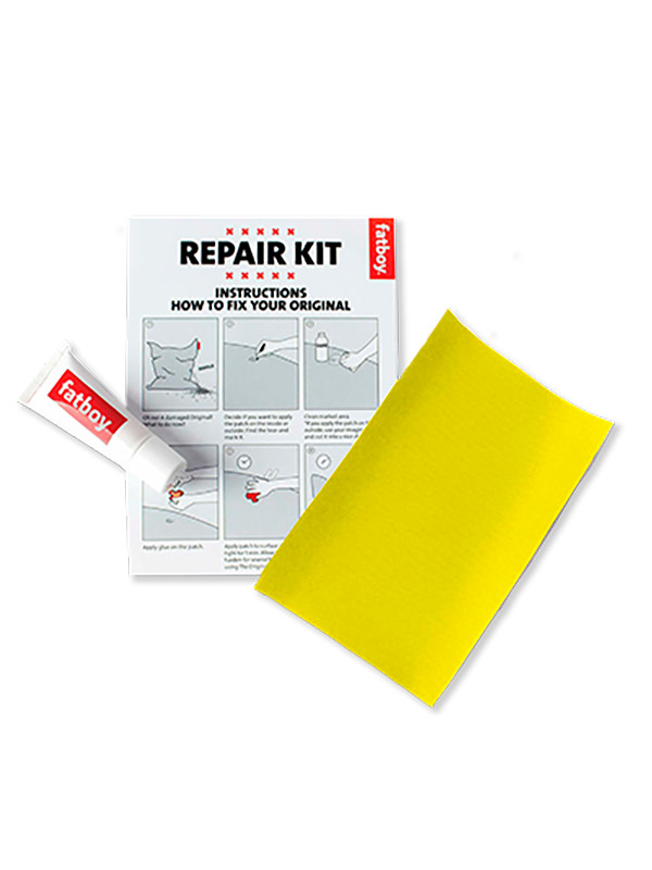 Repair kits til nylon sækkestol fra Fatboy (Yellow)
