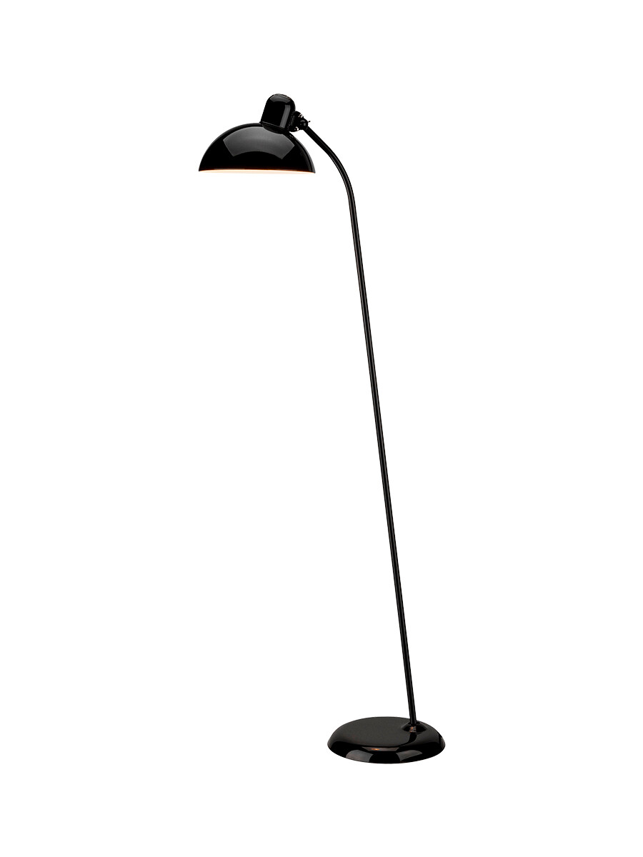 Kaiser Idell Gulvlampe, kipbar fra Fritz Hansen (Kipbar, Sort)