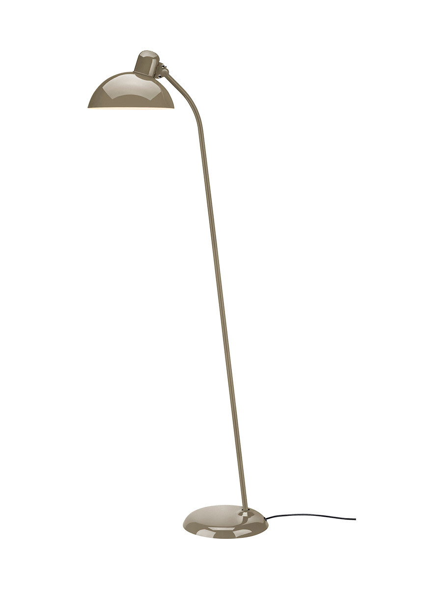 Kaiser Idell Gulvlampe, kipbar fra Fritz Hansen (Olive Green, Kipbar )