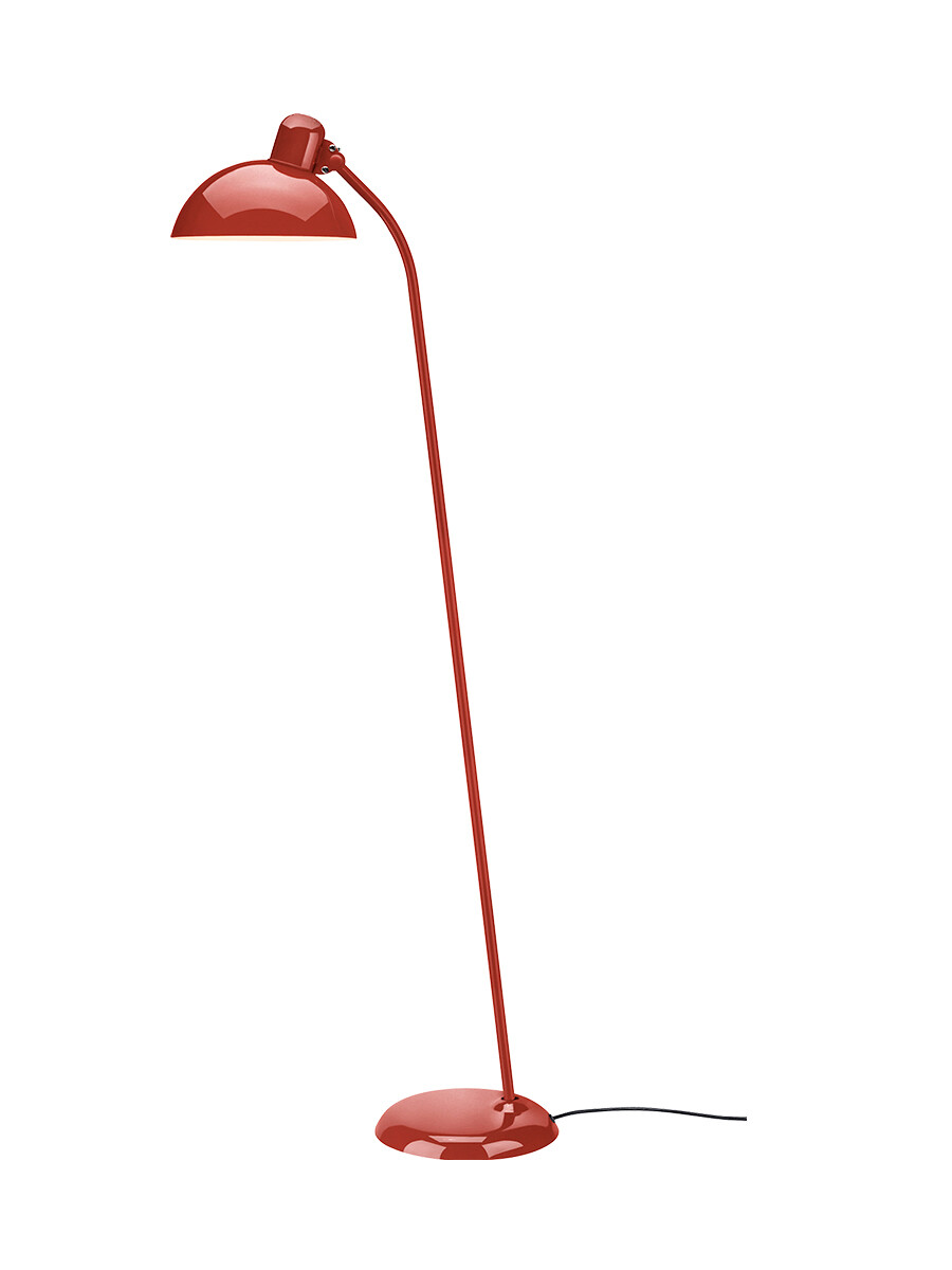 Kaiser Idell Gulvlampe, kipbar fra Fritz Hansen (Venetian Red, Kipbar )