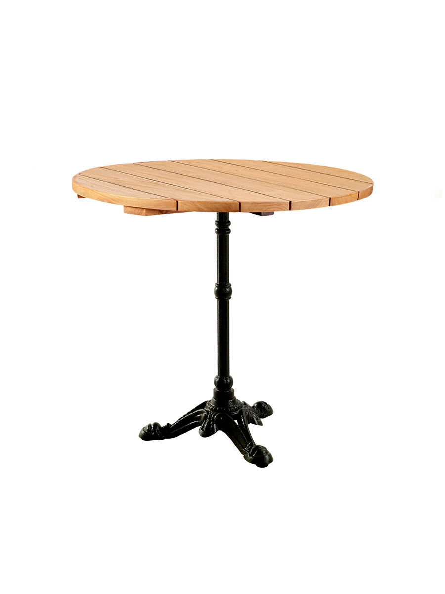 Lyon Cafébord fra Sika-Design (Teak - Ø80)