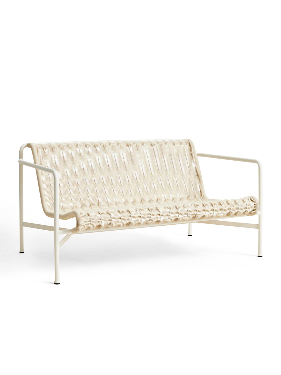 Palissade Cord Lounge Sofa fra Hay (Cream white)