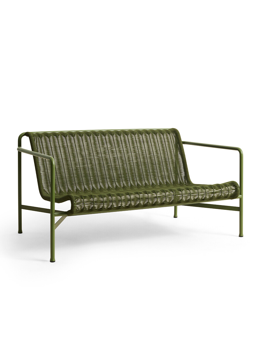 Palissade Cord Lounge Sofa fra Hay (Olive)