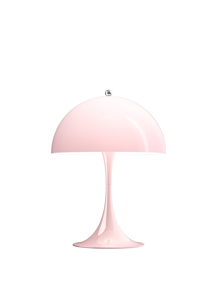 Panthella 250 Bordlampe, pale rose opal af Verner Panton