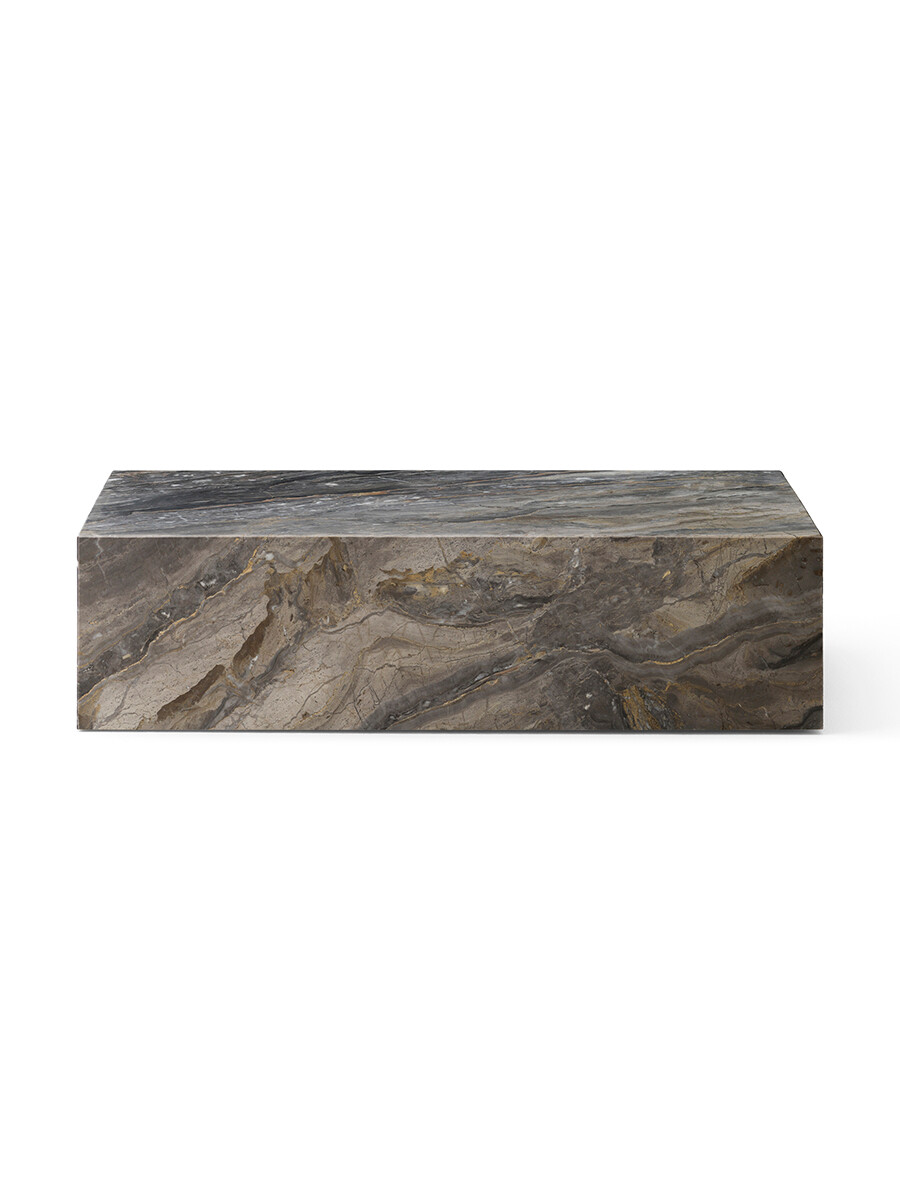 Plinth Low, grey galaxy marble fra Audo Copenhagen