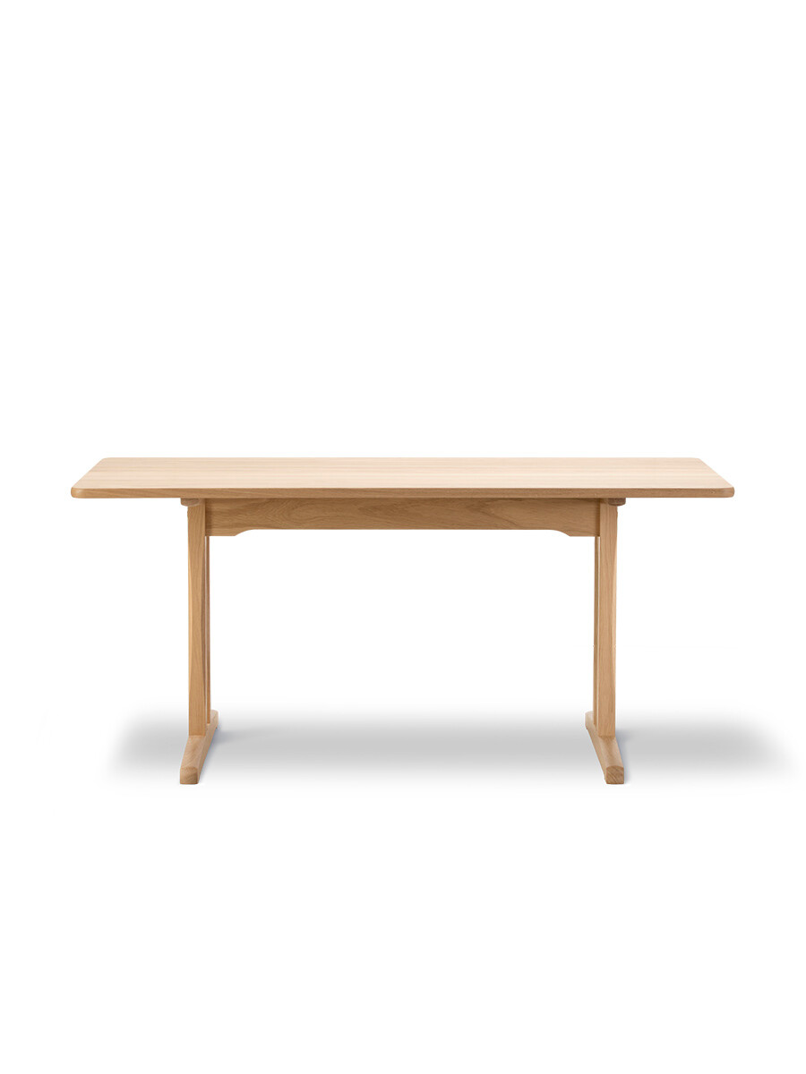 Shaker Bord C18, 160 cm af Børge Mogensen (Lys olieret eg)