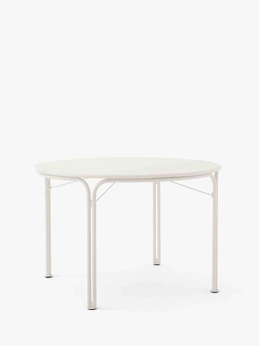 Thorvald SC98 Havebord, Ø115 fra &Tradition (Ivory)
