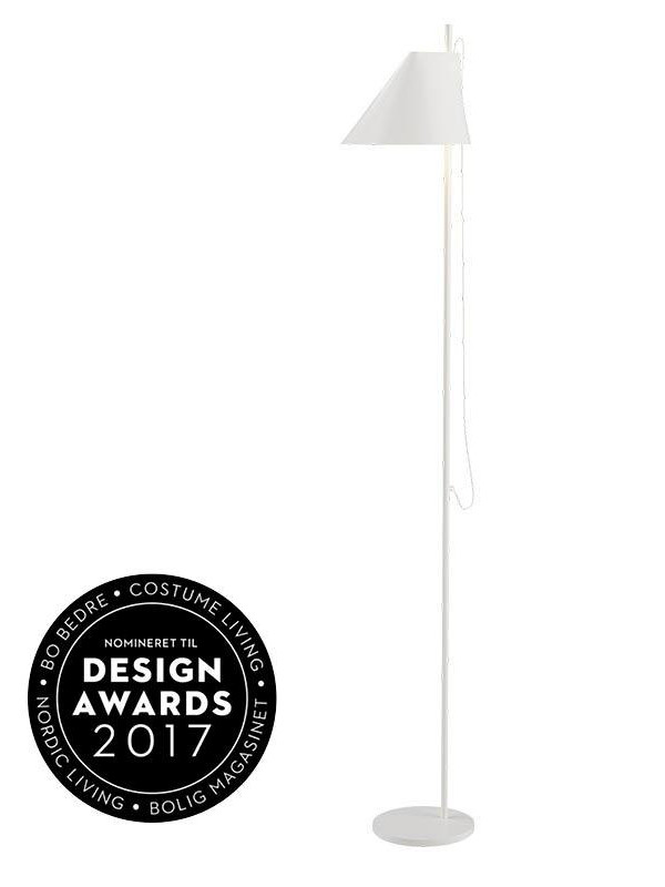 Yuh Gulvlampe fra Louis Poulsen (Hvid)