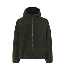 Hol. kom. haller fleece ID0828 herre oliven